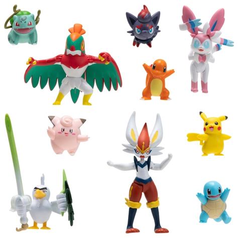 Pok Mon Battle Figures Pack Multipack Set With Deluxe Action