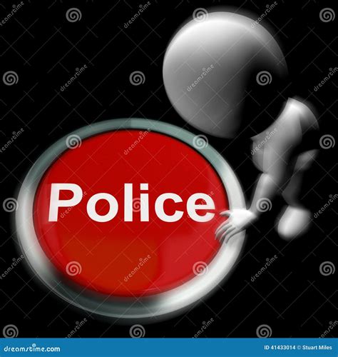 Police Pressed Shows Law Enforcement And Emergency Assistance Stock