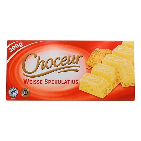 Choceur Weisse Spekulatius Czekolada Bia A Z Ciasteczkami G Dr