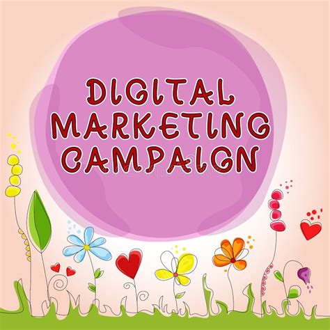 Conceptual Caption Digital Marketing Campaign Business Idea Social