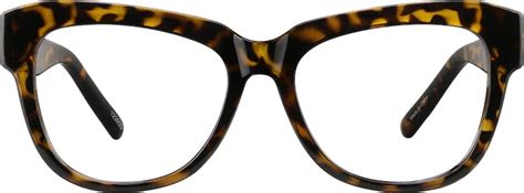 Tortoiseshell Square Glasses 123925 Zenni Optical