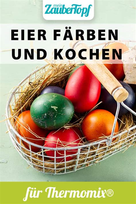 Eier F Rben Und Kochen Rezept F R Den Thermomix