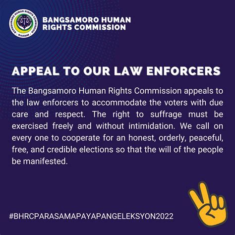 READ L The Bangsamoro Human Rights Commission S Appeal To Our Law