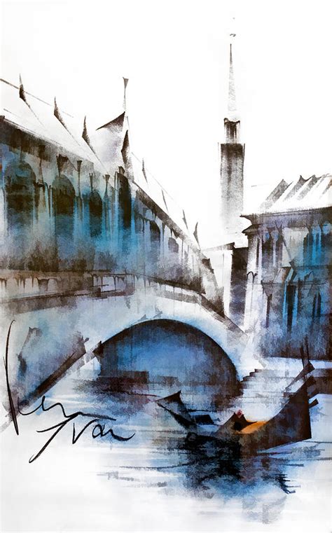 Ponte Rialto Painting by Steve Harrington - Fine Art America