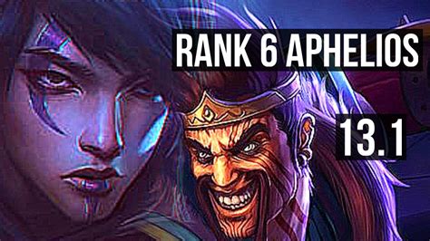 APHELIOS Thresh Vs DRAVEN Renata Glasc ADC Rank 6 Aphelios 12