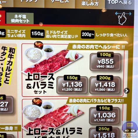 【焼肉ライク】2種類の赤身肉でヘルシーな定番メニュー「上ロース＆ハラミセット」を実食レビュー 【新商品・新発売情報】進撃のグルメ