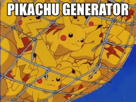 Surprised Pikachu Clone Generator Pokemon Gifdb