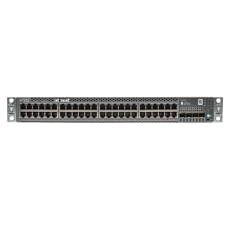 Juniper EX3400 Ethernet Access Switch (48-Port PoE+ (740W) + 4x 1G SFP Uplinks) TAA-Compliant Federal Firmware & DNA Subscription [RACK-MNT] (EX3400-48P-4G-FED-RACK-MNT)