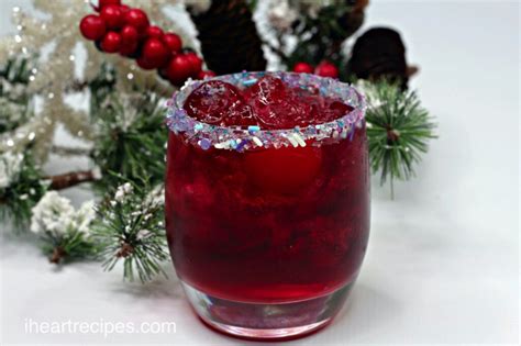 Mrs Claus Christmas Cocktail I Heart Recipes