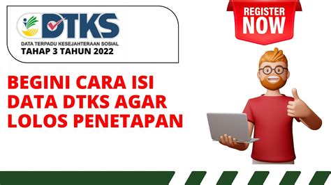 Dtks Cara Mengisi Data Dtks Tahap Agar Lolos Sampai