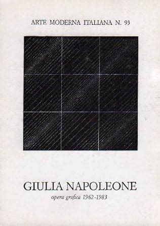 Amazon Giulia Napoleone Opera Grafica 1962 1983 NAPOLEONE