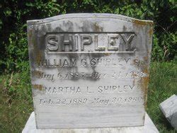 Martha Lupton Shipley 1889 1960 Memorial Find A Grave