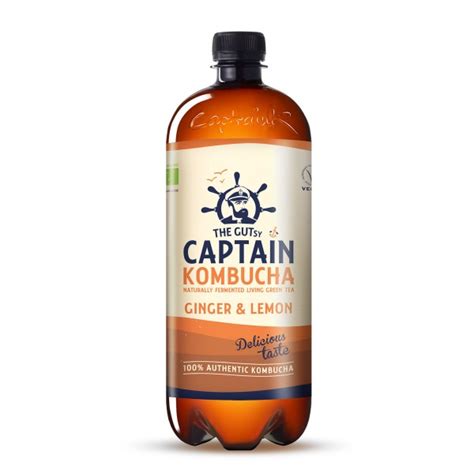 Captain Kombucha Ginger Lemon L