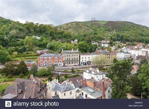 great malvern town  malvern hills view