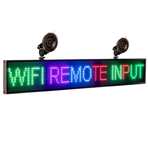 P Cm V Smd Rgb Sign Full Color Car Led Display Board Indoor