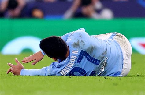 Fans Left Sickened At Matheus Nunes Injury As Man City Star Suffers