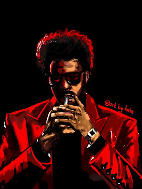 Artstation The Weeknd Fan Art