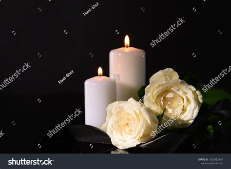 bougie deuil   images   images vectorielles de stock