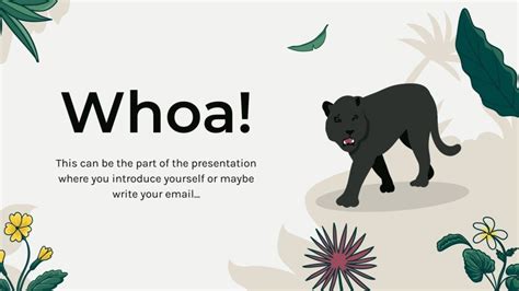 Black Panther Natural Habitat | Google Slides & PPT