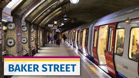 London Underground Historic Baker Street Station Youtube