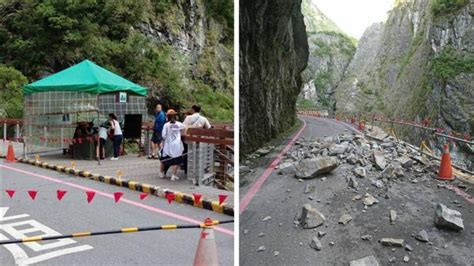 太魯閣國家公園燕子口步道大片落石 保七總隊籲遊客避開 社會 三立新聞網 Setncom