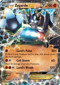 Zygarde EX XYPromo TCG Card Database Pokemon