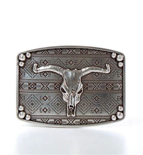 Nocona Bull Head Western Buckle Twisted T Western And More