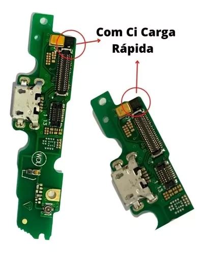 Placa Flex Carga Conector Compat Vel Moto G Turbo Mercadolivre