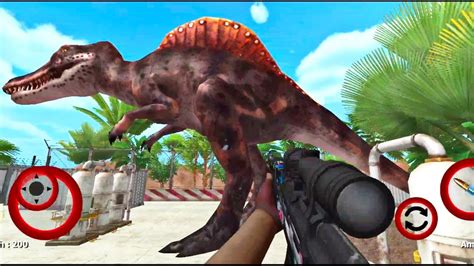 Dinosaur Hunter Games 2021 Dino Bloody Island Android Gameplay Youtube