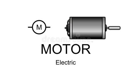 Electric Motor Icon And Symbol Stock Images - Image: 27014494