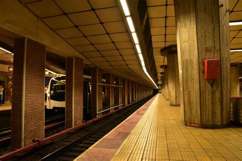 Romania Bucharest Metro Station Romania Bucharest Metro Station