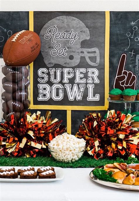 Super Bowl Football Fun Party Karas Party Ideas Super Bowl