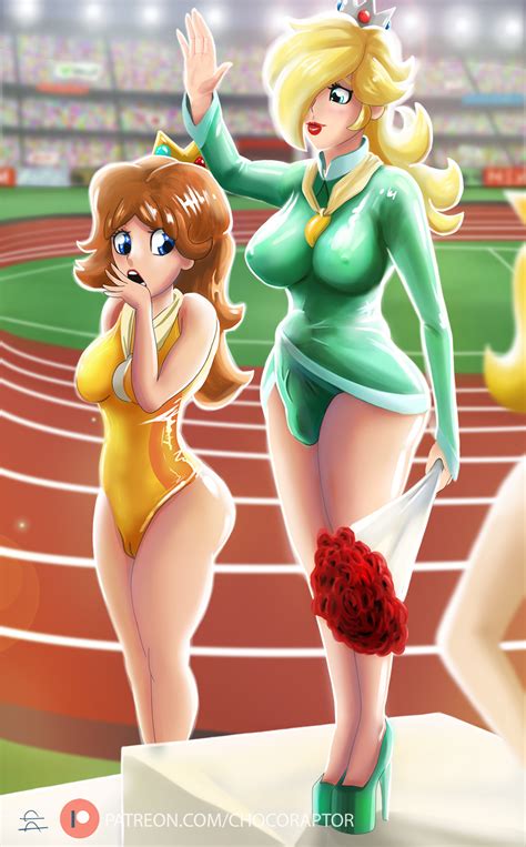 Commission Rosalina And Daisy Olimpics By Chocoraptor Hentai Foundry