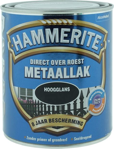 Hammerite Hoogglans Metaallak Creme Ml Bol