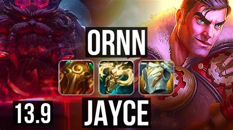 Ornn Vs Jayce Top 5 1 14 2 6m Mastery 1100 Games Kr Master