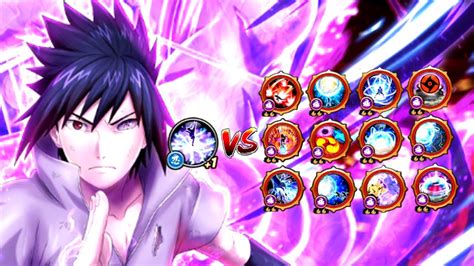 Sasuke Shadow Heavenly Hand Power Shadow Chidori VS EX Ultimate Jutsu