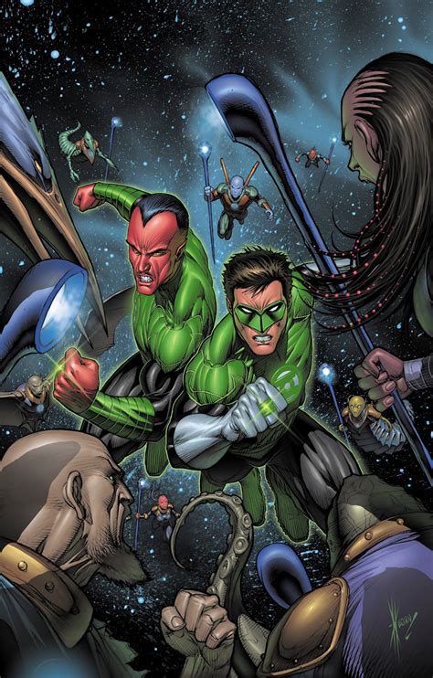 Dale Keown On His Variant Cover For Green Lantern Dc