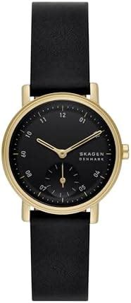 Skagen Women S Kuppel Lille Two Hand Sub Second Gold Tone Stainless