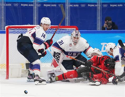 IIHF - Gallery: Canada vs United States - 2022 Olympic Men's Ice Hockey ...