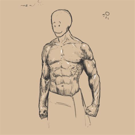 Body Anatomy Male Alexrivasv Illustrations ART Street