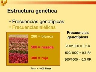 Clase Gen Tica De Poblaciones Ppt