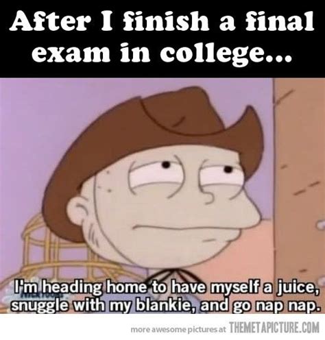 Funny Quotes About College Finals Shortquotescc