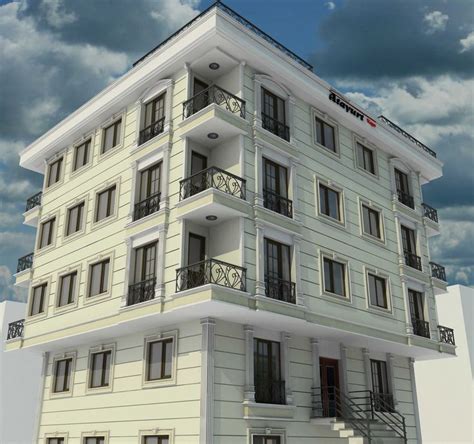 3d max çizimleri bina çizimleri mantolama çizimleri dış cephe