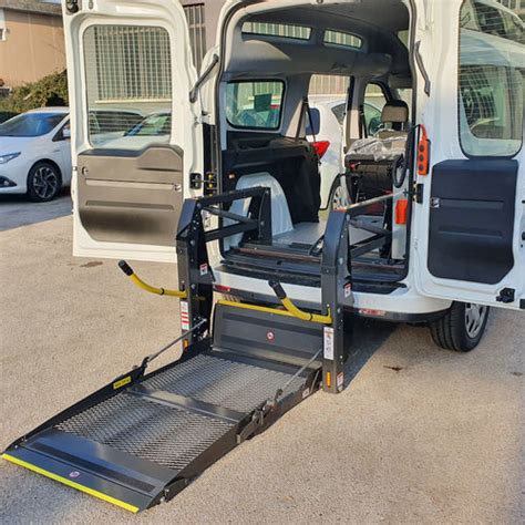 Foldable Lift Gate Dh Ph Dhollandia Van For Wheelchair