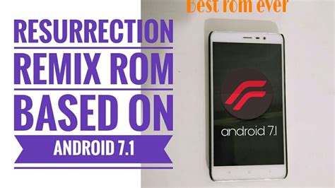 How To Install Resurrection Remix ROM In Redmi Note 3 Detail Based On