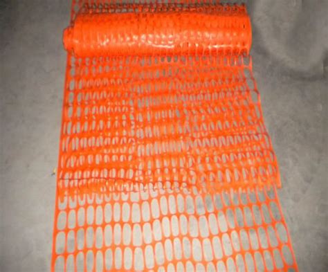 Orange Snow Barrier Fence and Safety Warning Fence