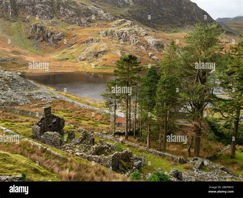 Cwmorthin Abandoned Cottages Hi Res Stock Photography And Images Alamy