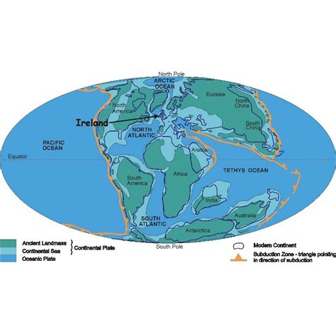 Precambrian Earth Map