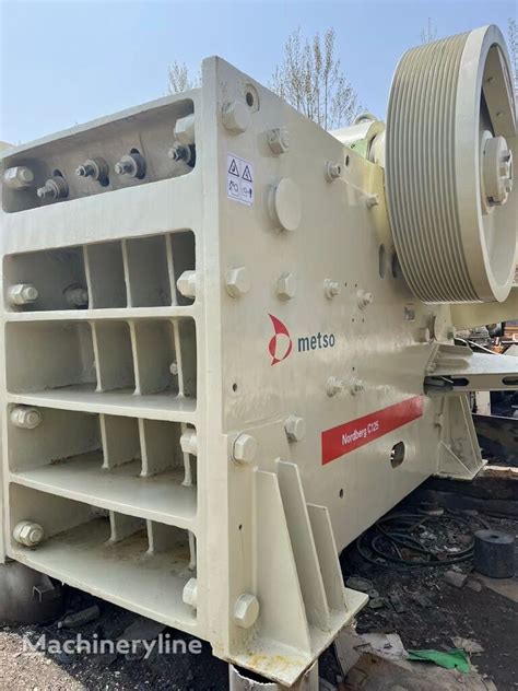 METSO C125 Jaw Crusher For Sale China Shanghai YQ23904