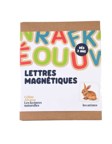 Lettres Magn Tiques C Line Alvarez Livres So Montessori